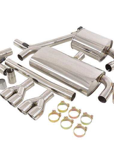 FK Duplex Sports Exhaust Complete System For Audi