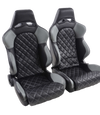 Portseat Set Las Vegas Artificial Leather Black