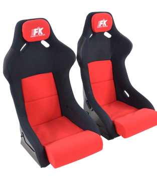 Sportseat Set Evolution Fabric Red
